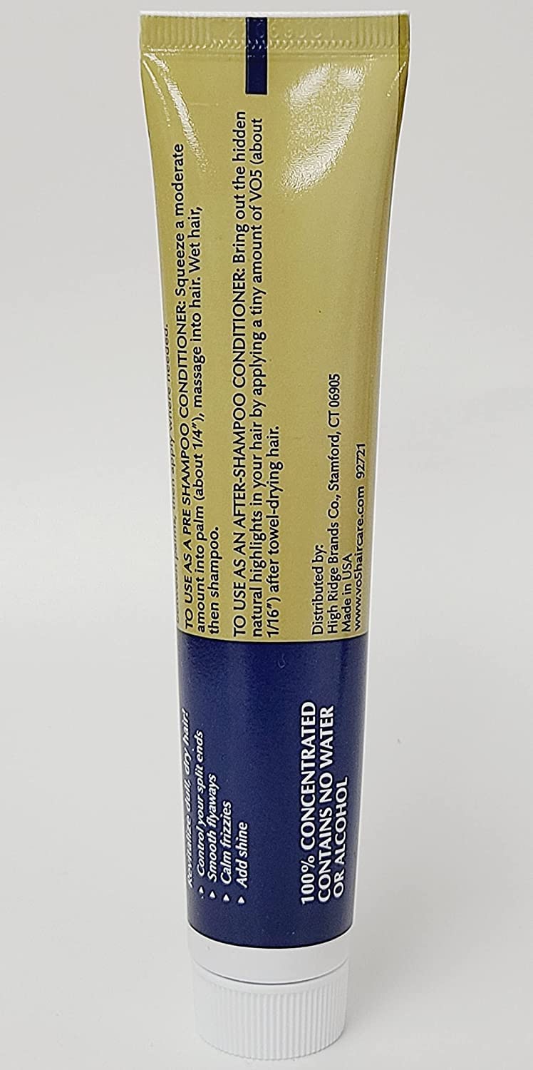 Alberto VO5 Conditioning Hairdressing suitable for all hair types.