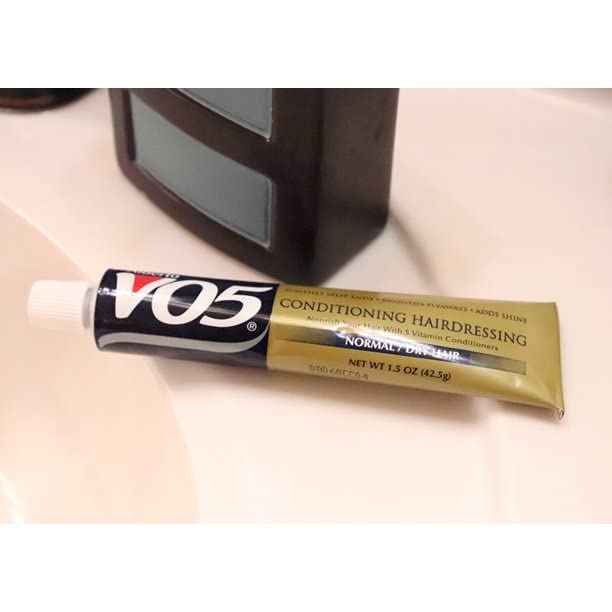 Alberto VO5 features five oils and five vitamins for nourishing hair.