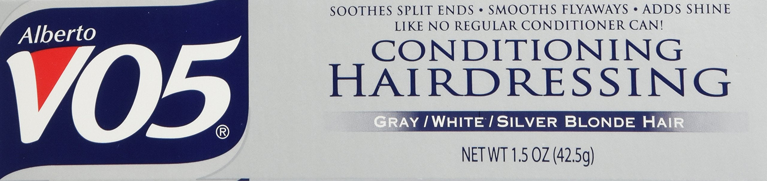 Applying Alberto VO5 Conditioning Hairdressing on hair to control frizz
