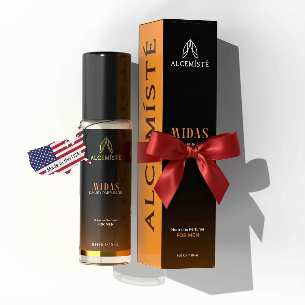 ALCEMÍSTÉ bottle close-up showing premium packaging and lasting fragrance.