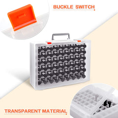 ALCYON detachable sponge-foam cushions bottles during transport.
