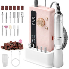 Aleanu electric nail file at 45000rpm for fast prep and removal