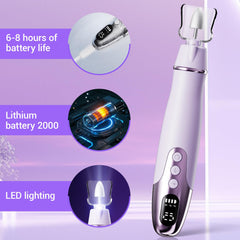 Aleanu nail drill rechargeable Type-C battery with long-lasting power for extended sessions.