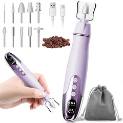 Aleanu professional manicure-pedicure kit side profile showcasing all-in-one tool for home spa use.