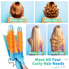 Aleath temperature-adjust button supports precise styling for different hair types