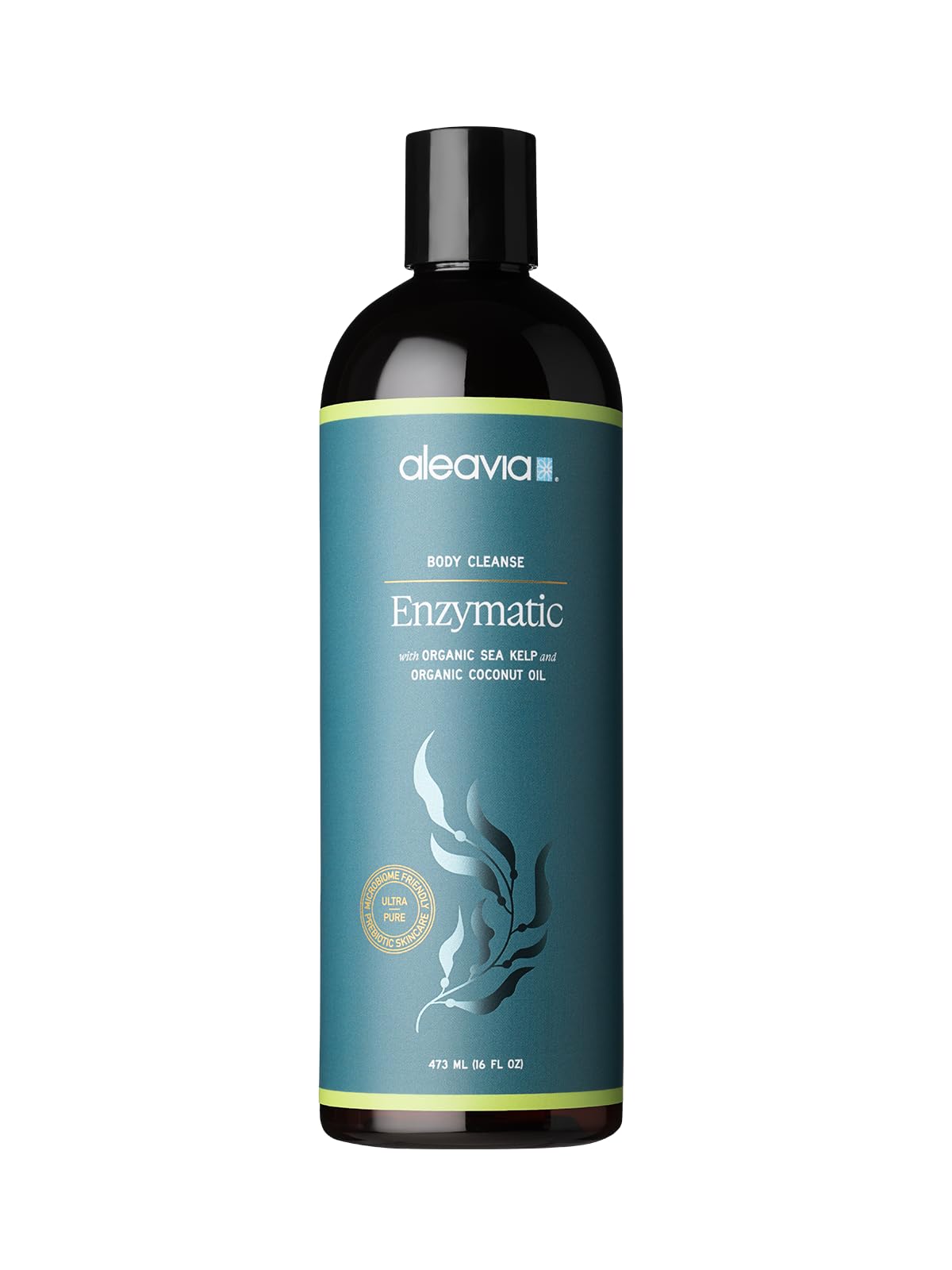 Aleavia Body Cleanse fragrance-free bottle for sensitive skin cleansing