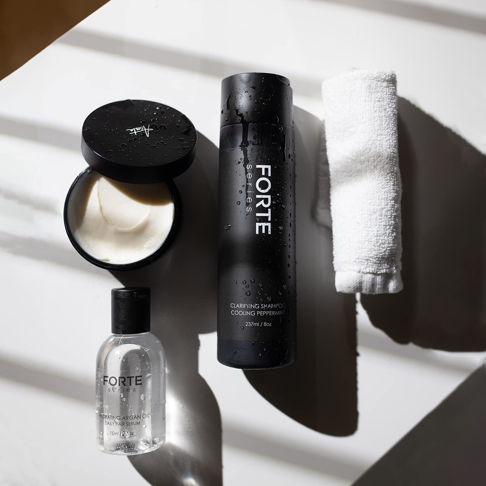 Alex Costa Forte Series 8 oz packaging showcases value and hydrating formula