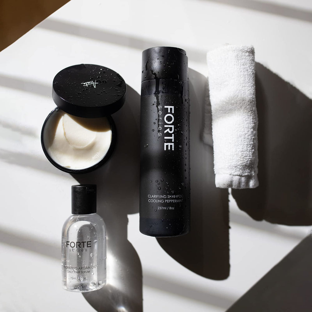 Alex Costa Forte Series 8 oz packaging showcases value and hydrating formula