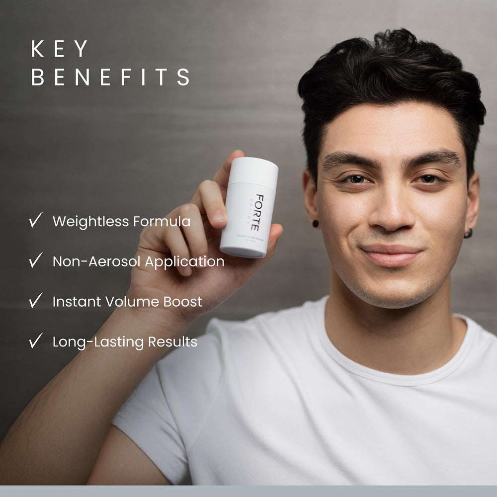 Alex Costa Forte Texture Powder used on crop or crew cuts for texture
