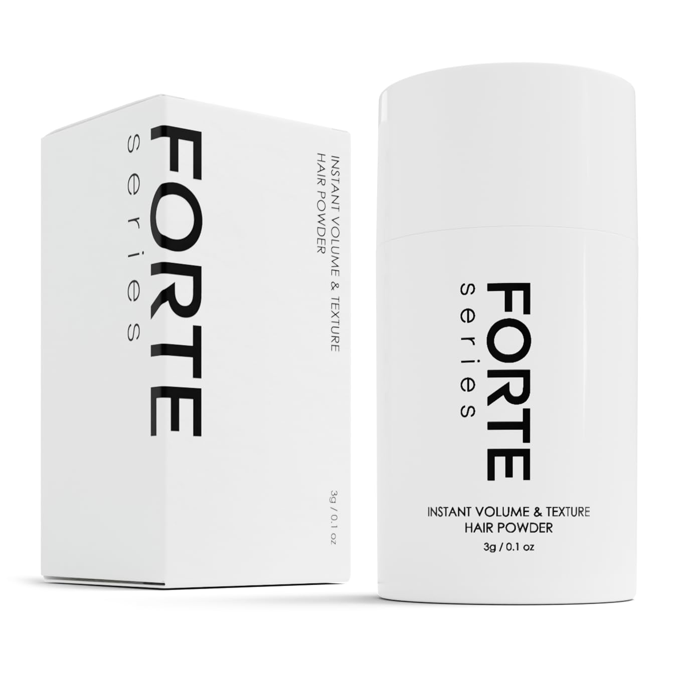 Alex Costa Forte Texture Powder jar close-up for volume and matte finish