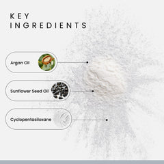 Alex Costa Forte Texture Powder on hair showing powdery texture and matte finish