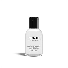 Alex Costa Hydrating Argan Oil on damp hair adds lightweight conditioning and manageable smoothness.