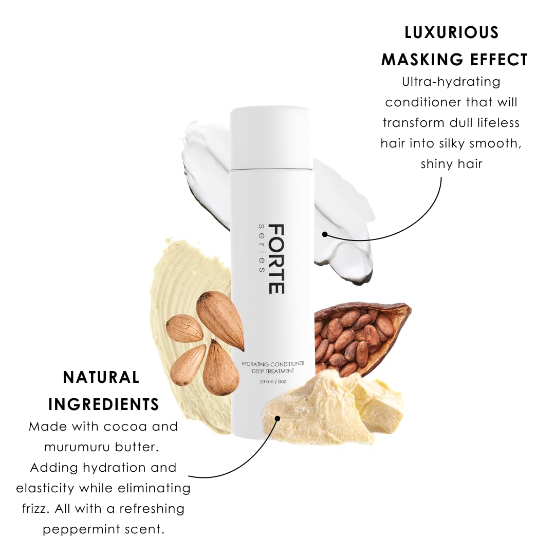 Forte Series texture swatch shows creamy formula for smooth application