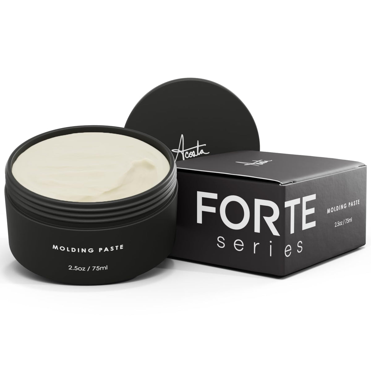 Alex Costa Molding Paste 75ml tube offers strong hold for defined, matte hairstyles.