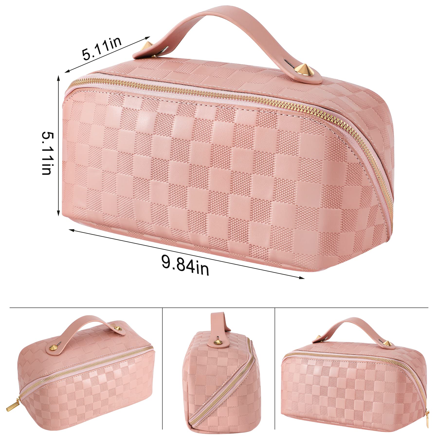 ALEXTINA pink exterior emphasizes stylish travel look and easy identification