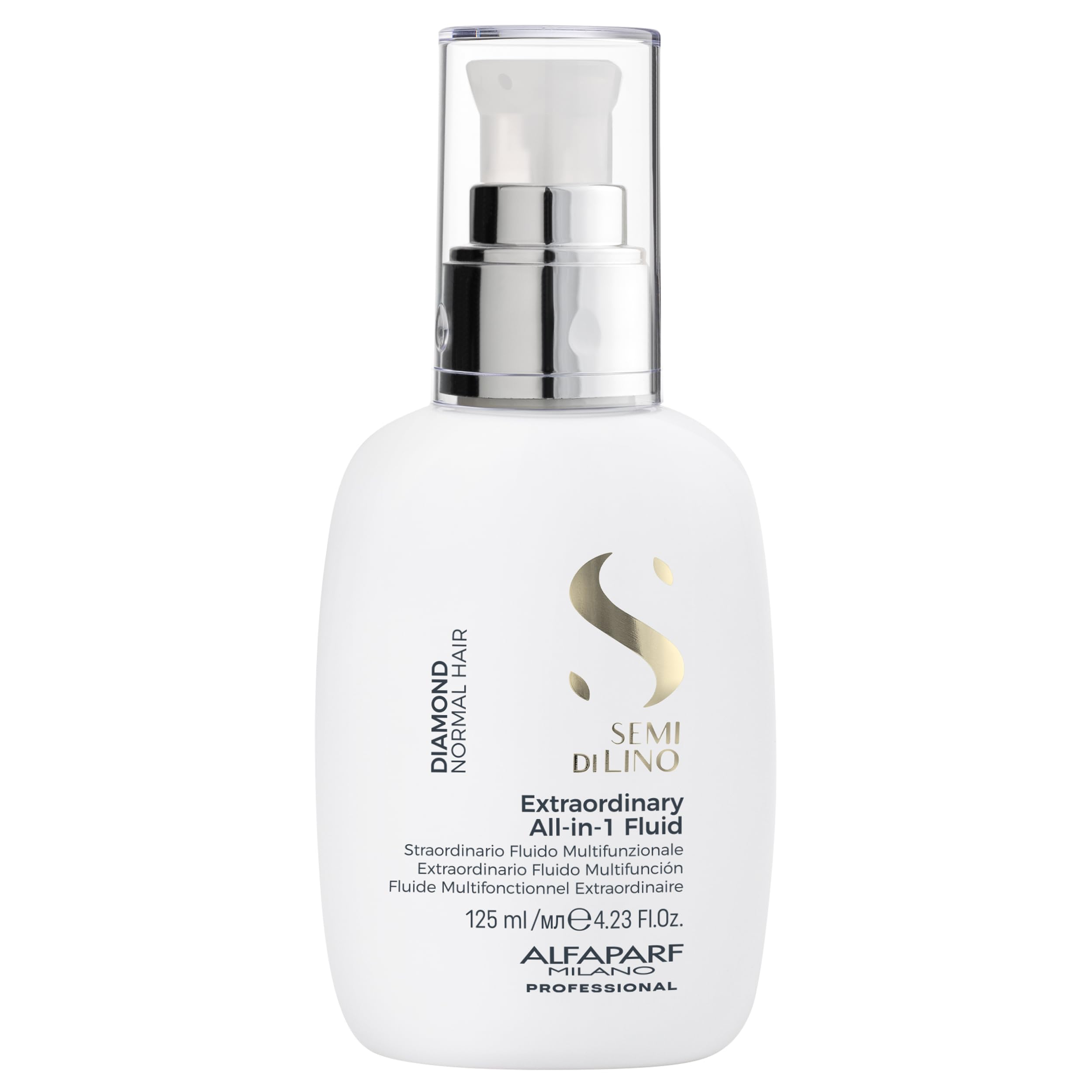 ALFAPARF MILANO Semi di Lino Diamond leave-in bottle for detangling and shine