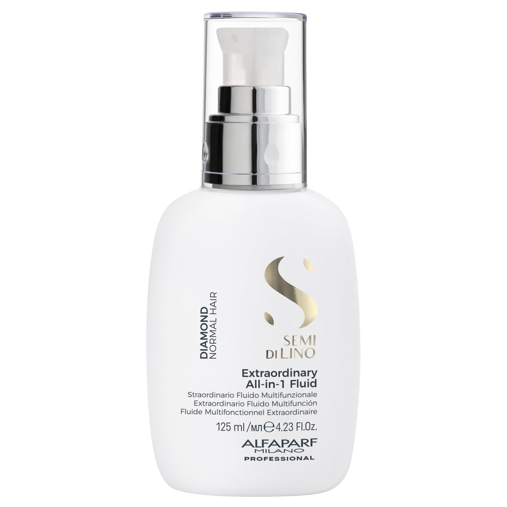 ALFAPARF MILANO Semi di Lino Diamond leave-in bottle for detangling and shine