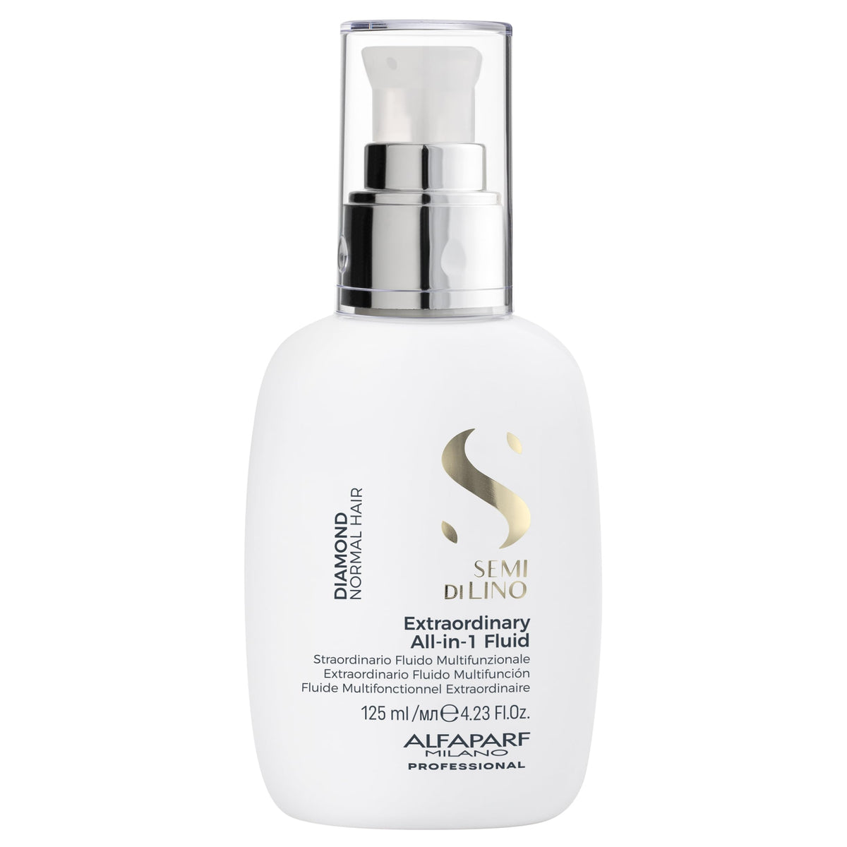 ALFAPARF MILANO Semi di Lino Diamond leave-in bottle for detangling and shine