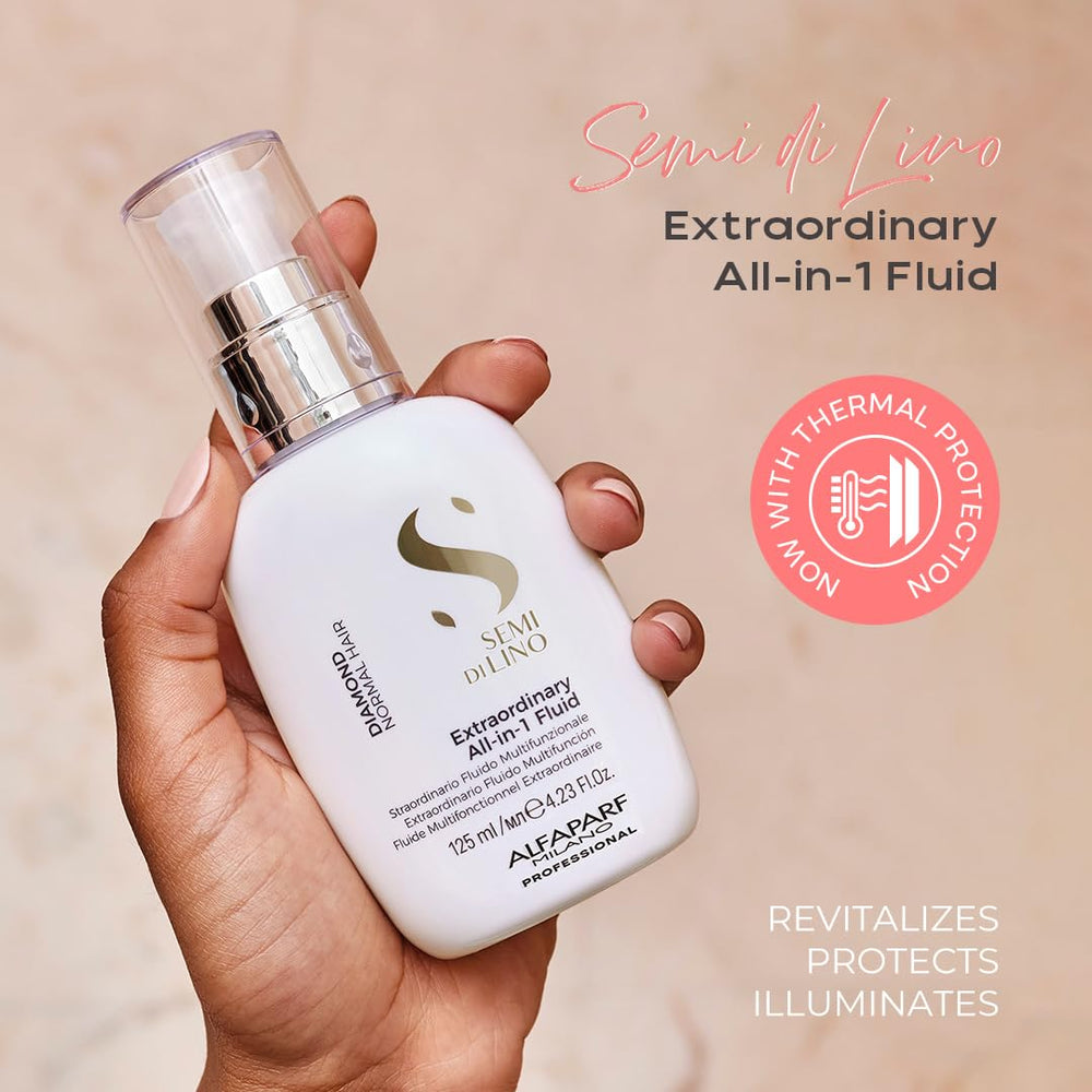 ALFAPARF MILANO Diamond leave-in protecting hair during heat styling