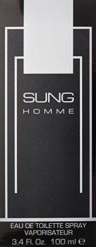 Alfred Sung Homme EDT bottle cap close-up highlights premium packaging for gifting.