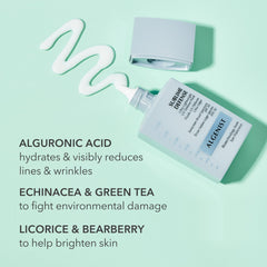 Algenist Sublime Defense matte finish reduces shine under makeup.