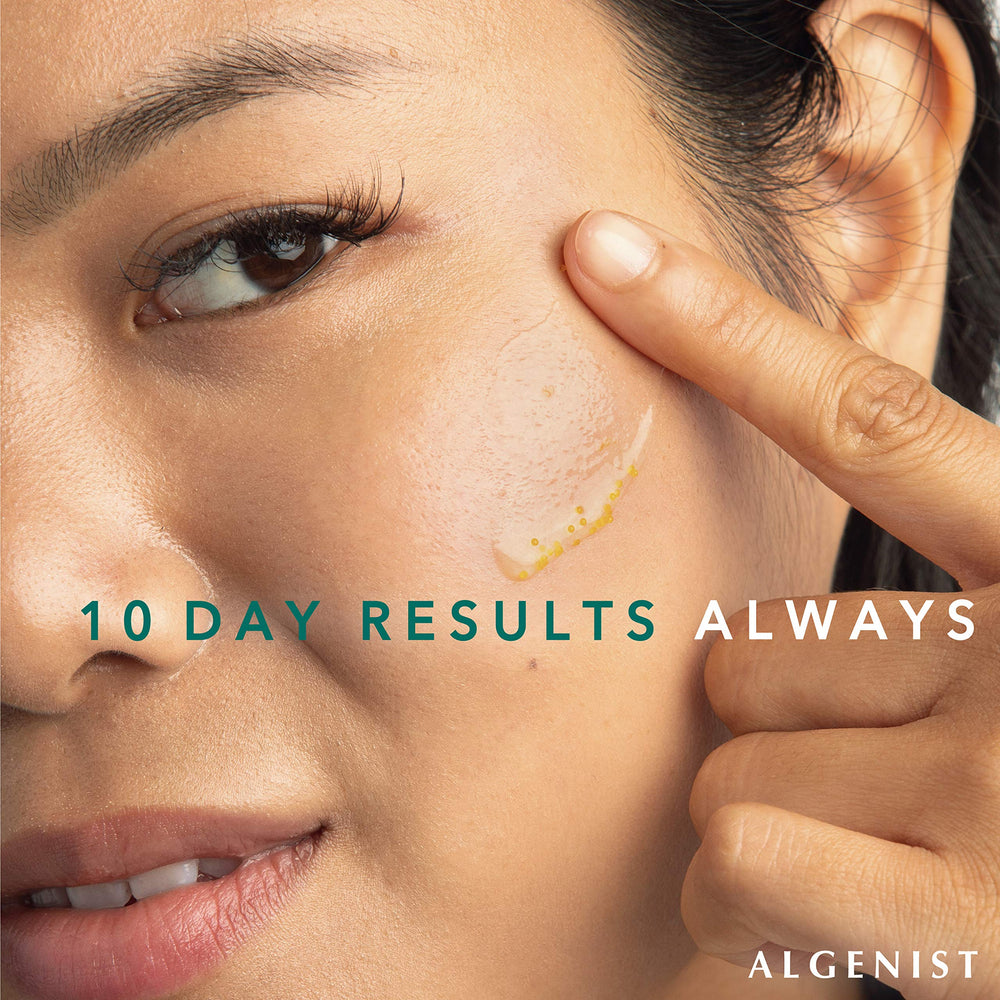 Algenist Sublime Defense vitamin E helps protect against free radical damage.