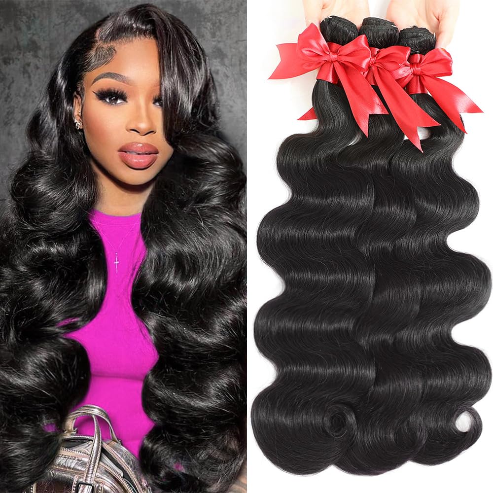 ALIANNA 12A body wave bundles 20-inch unprocessed Brazilian hair for full natural weave