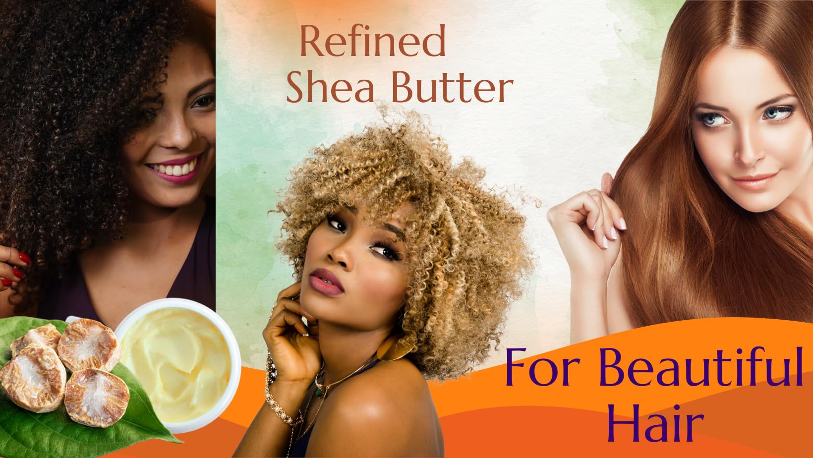AliBell's refined shea butter melt-scoop showing soft, spreadable consistency