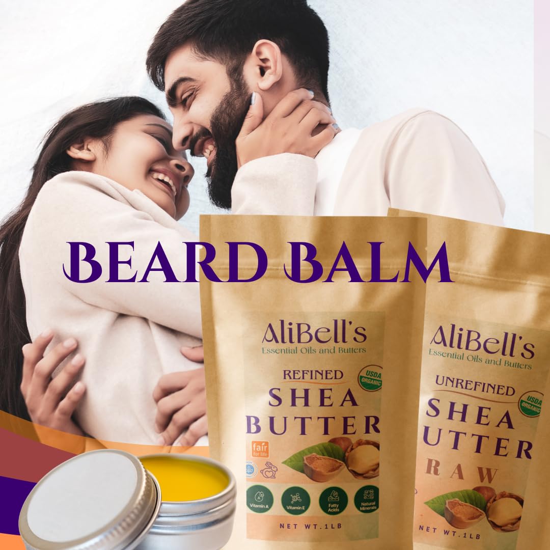 AliBell's refined shea butter 1lb resealable packaging ensures easy storage