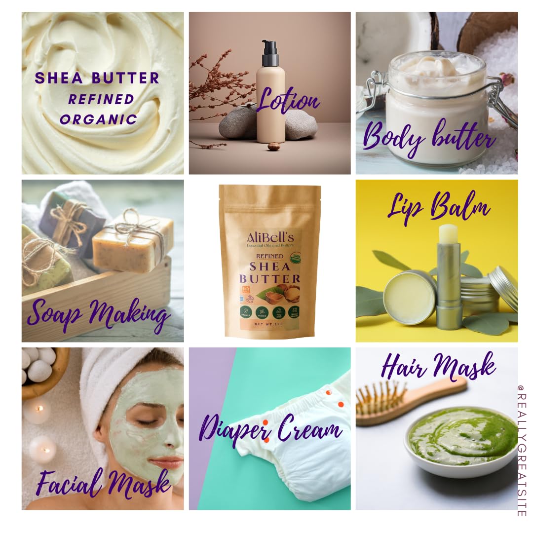 AliBell's refined shea butter for pet care, coats and paws