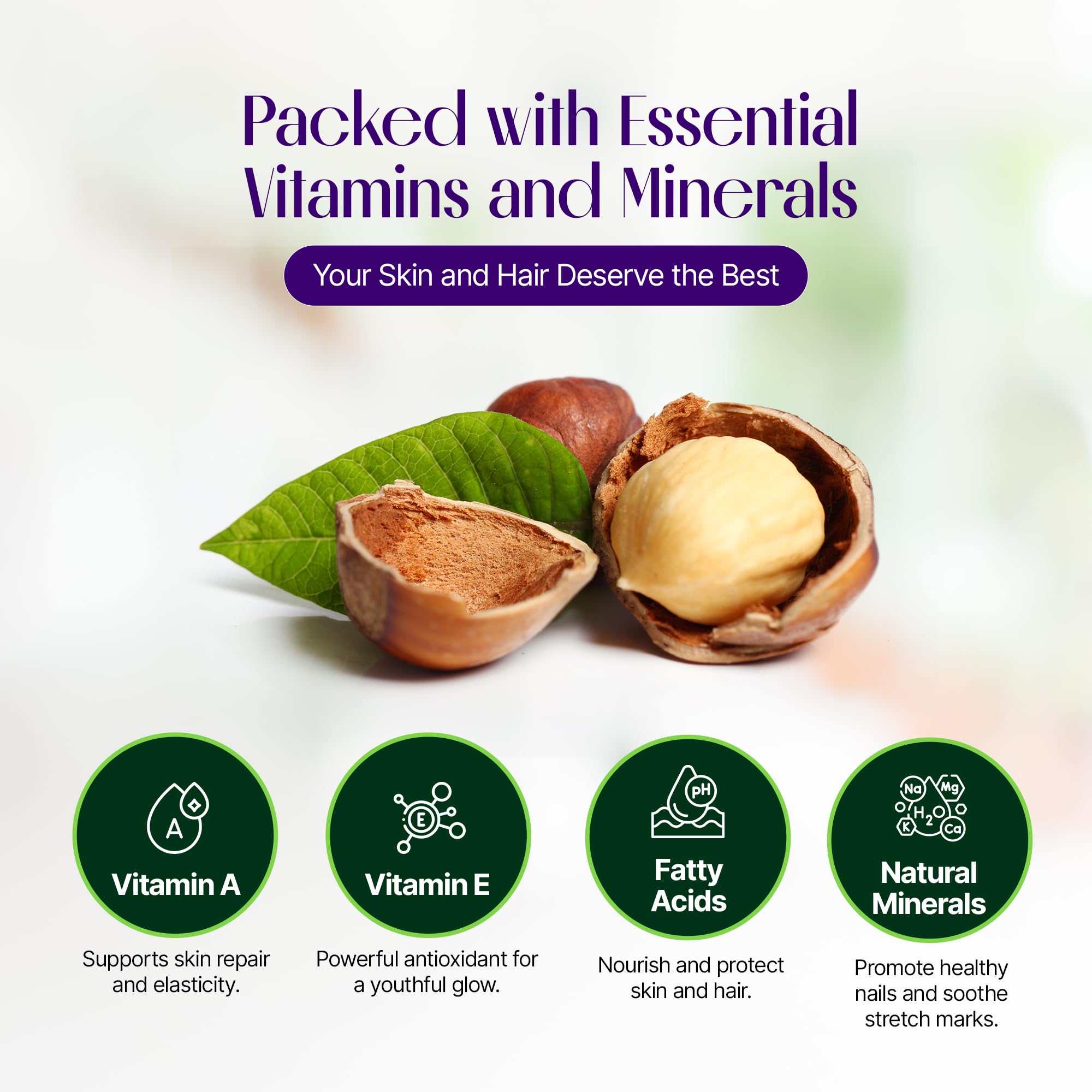 AliBell's refined shea butter for skin application, soothing dry patches