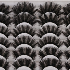 ALICE 5D wispy strip faux mink demonstrates dramatic yet natural effect