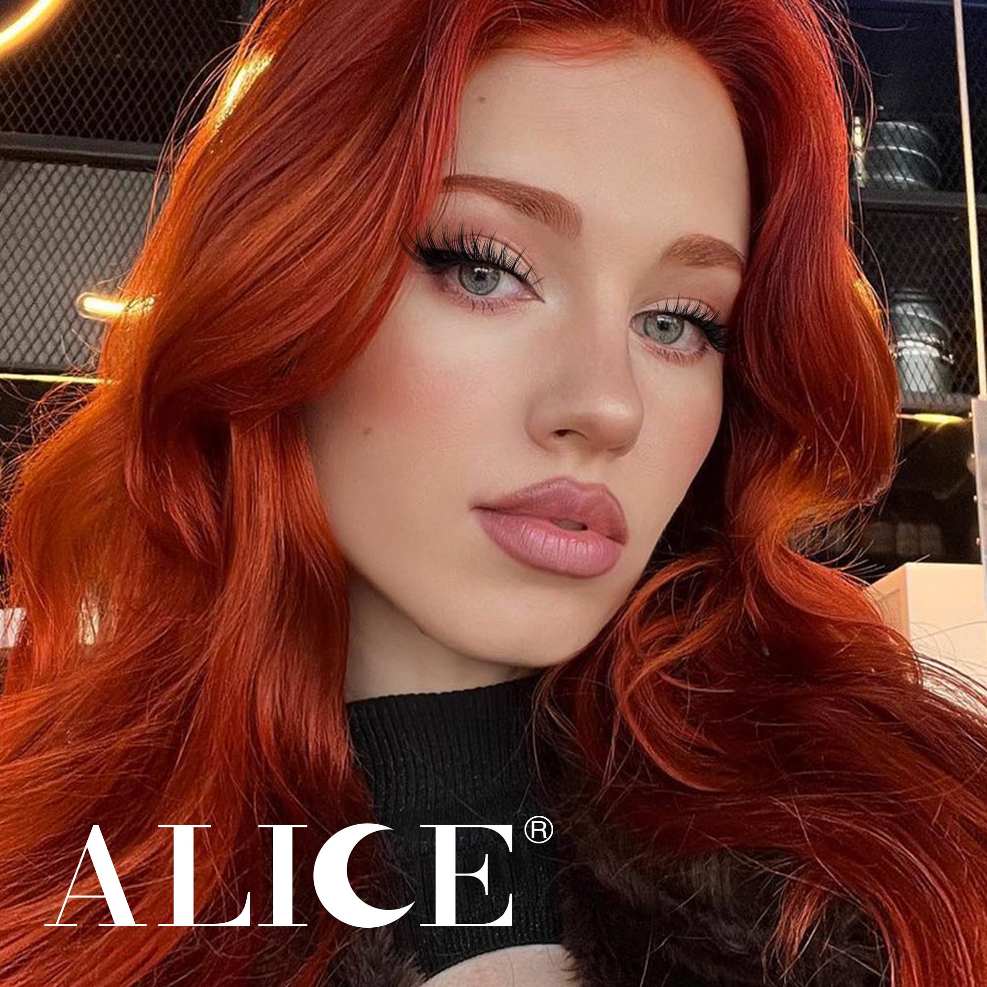 ALICE C-curly 8-16mm lash clusters ready for versatile styles.