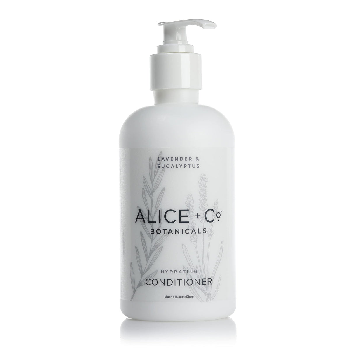 Alice + Co. Lavender Eucalyptus conditioner bottle for refreshed hair