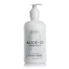 Alice + Co. Lavender Eucalyptus conditioner bottle for refreshed hair