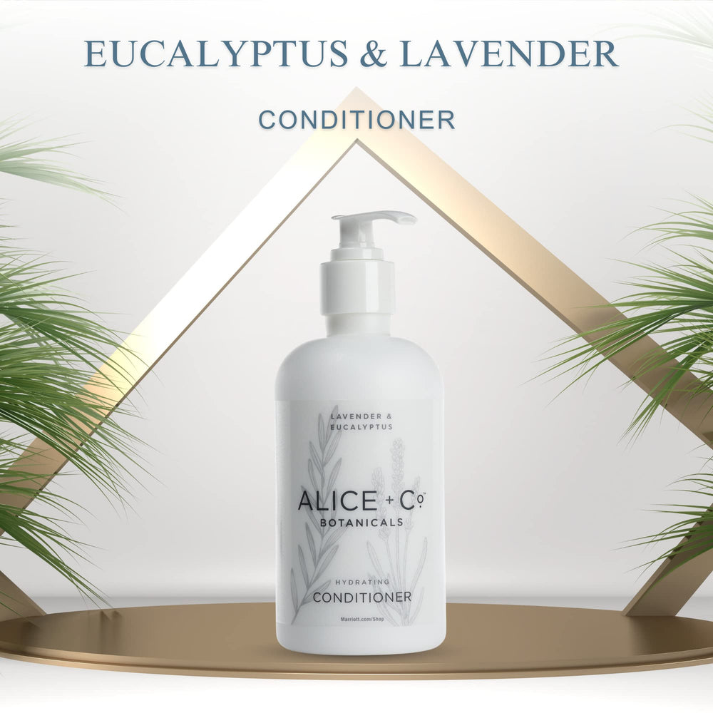 Alice + Co. Lavender Eucalyptus conditioner hydrates and softens hair