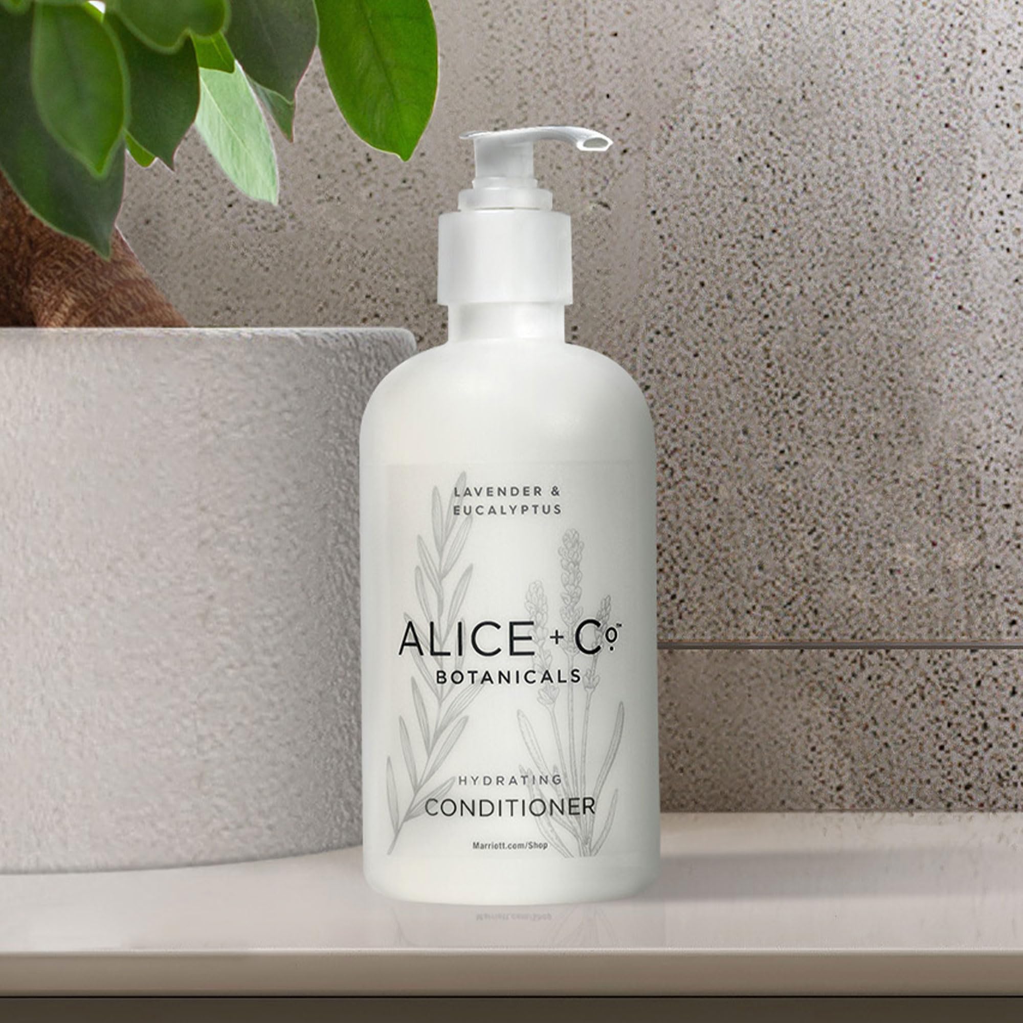Alice + Co. paraben-free packaging highlights natural ingredients