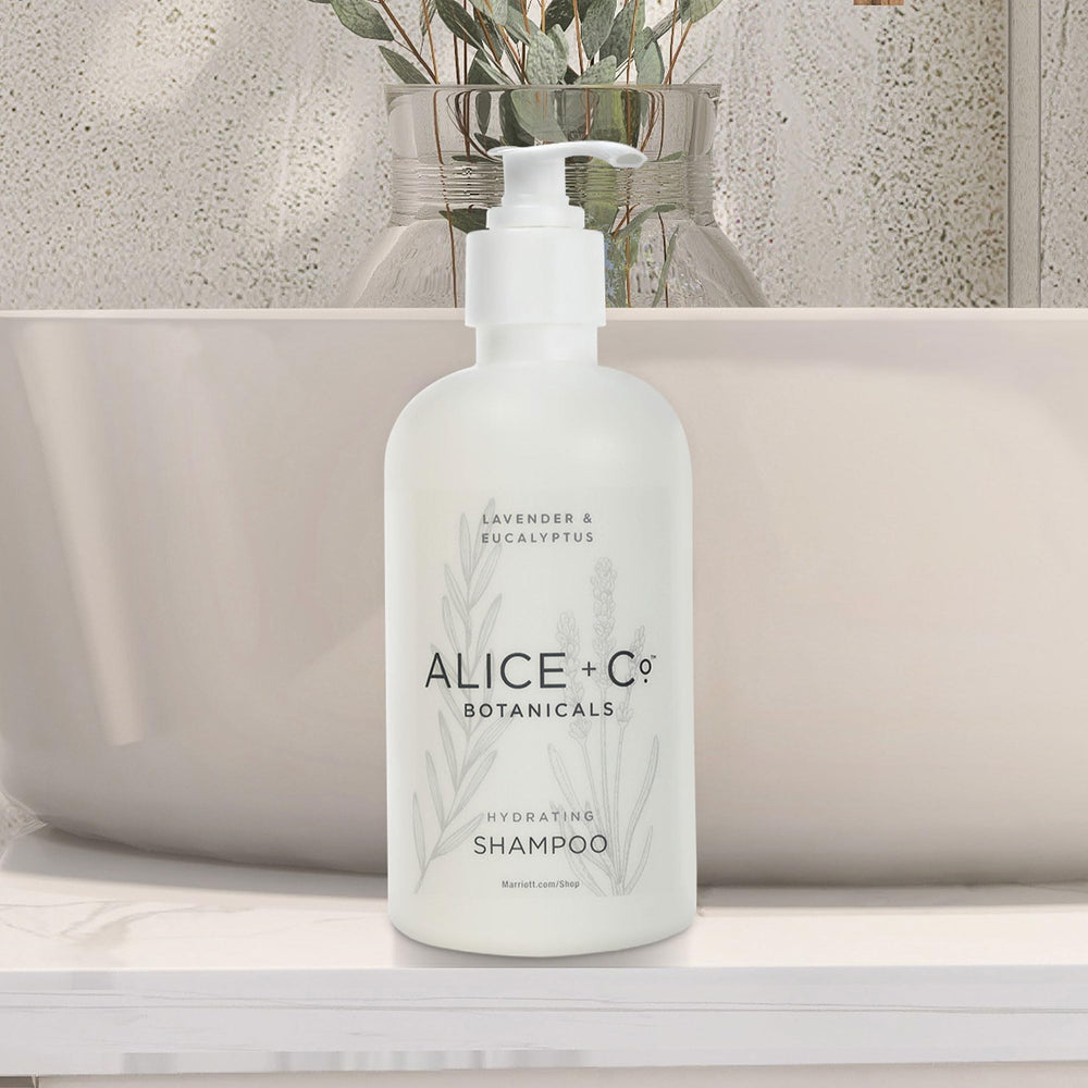 Alice + Co. in-shower ritual refreshing start to the day.