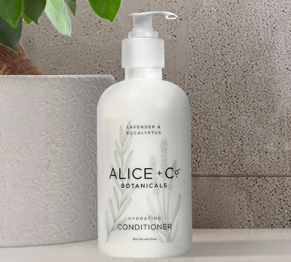 Alice + Co. spa-like bathroom routine invites relaxing self-care after a long day.