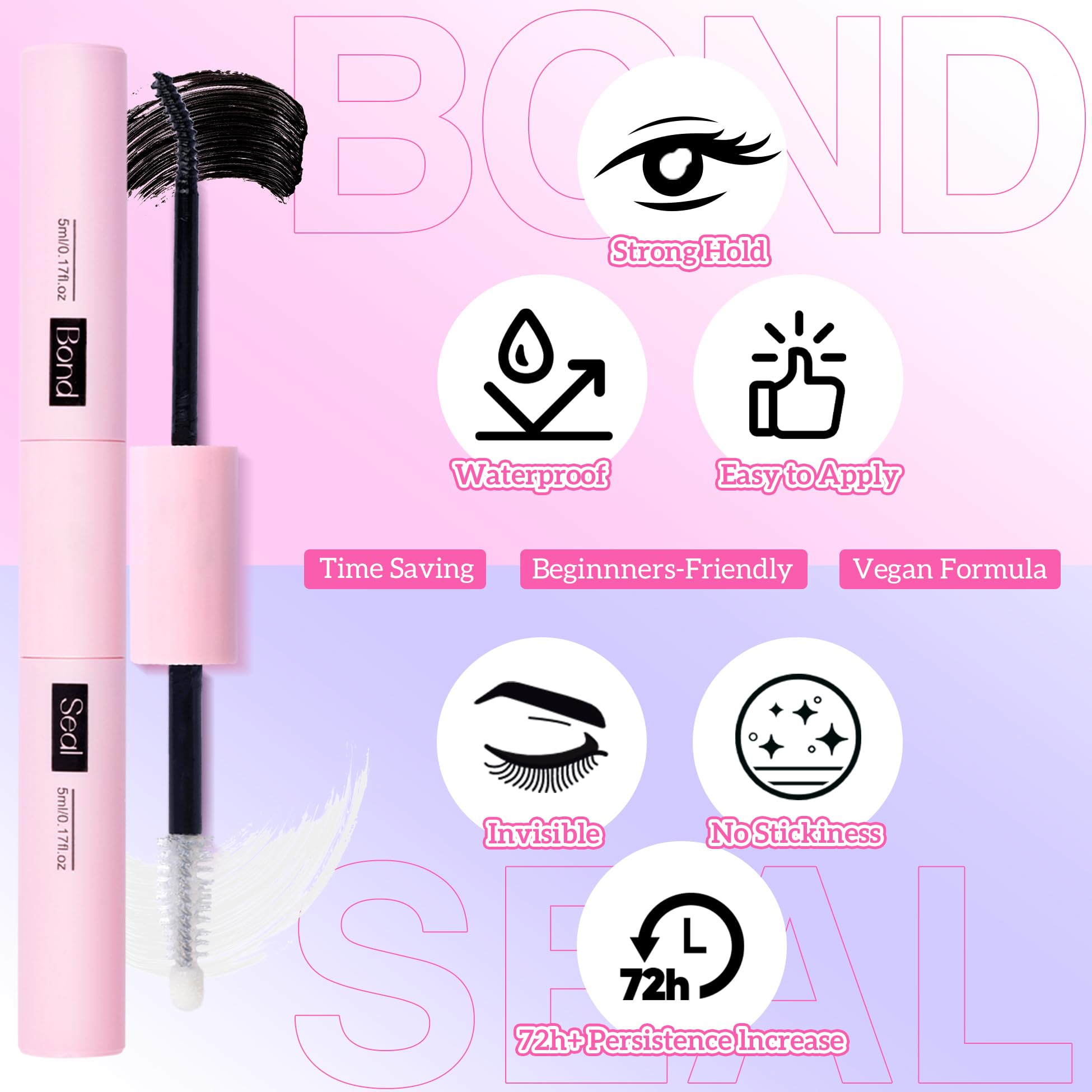 ALICE DIY Eyelash Kit natural look portrait with subtle volume