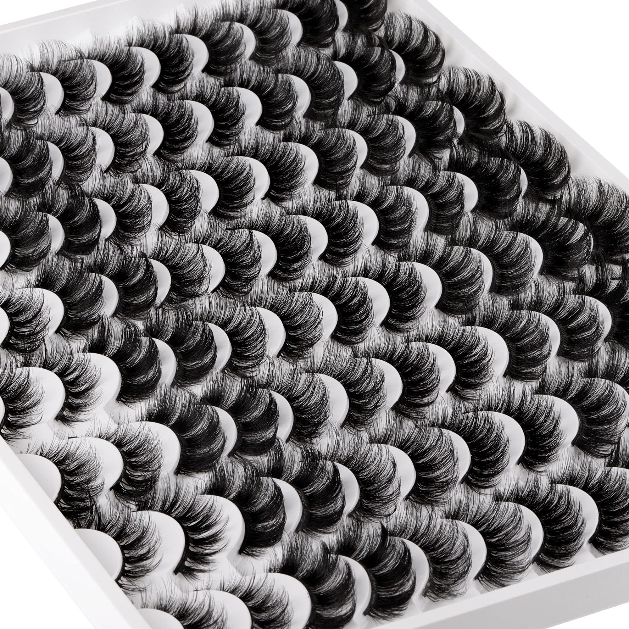 ALICE false eyelashes six-styles mixed bulk shows versatile looks for daily wear and events