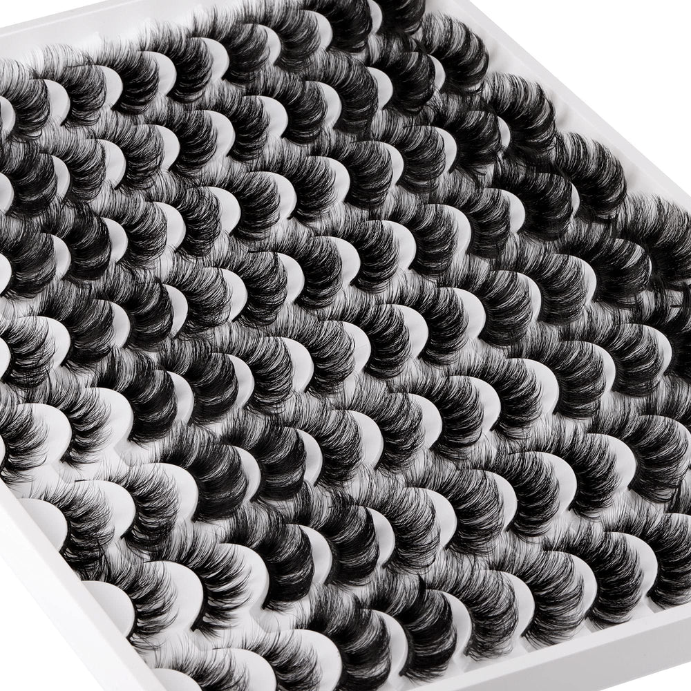 ALICE false eyelashes six-styles mixed bulk shows versatile looks for daily wear and events