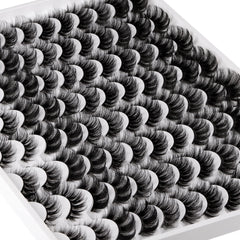 ALICE false eyelashes six-styles mixed bulk shows versatile looks for daily wear and events