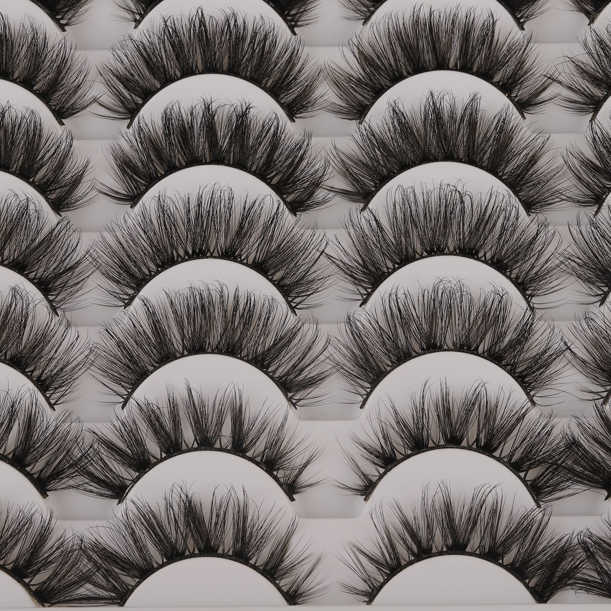 ALICE hand-knotted soft fiber lashes for durable vegan wear