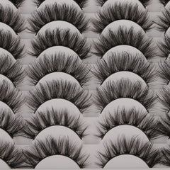 ALICE hand-knotted soft fiber lashes for durable vegan wear