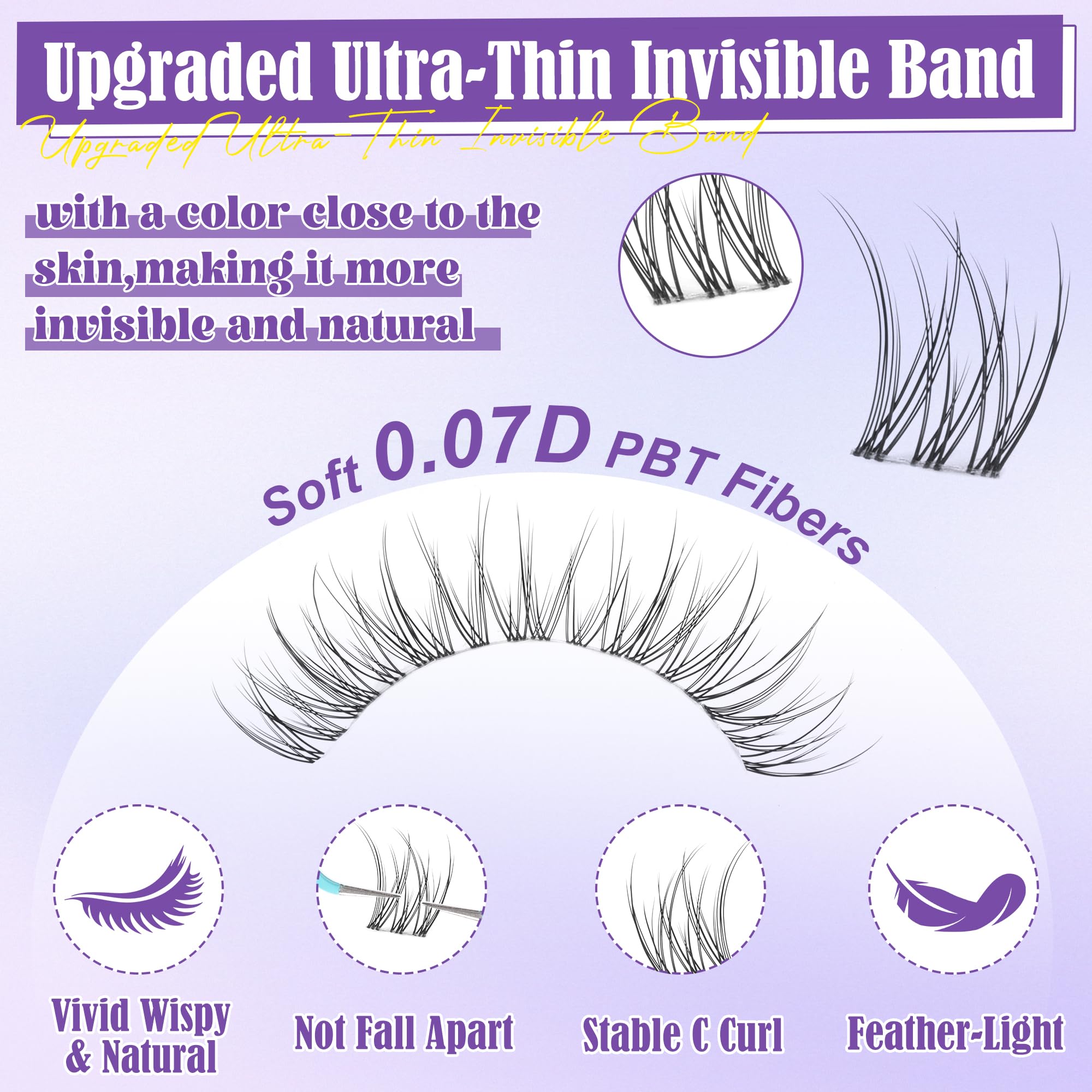 ALICE lash bond and seal tube for secure, long-lasting wear