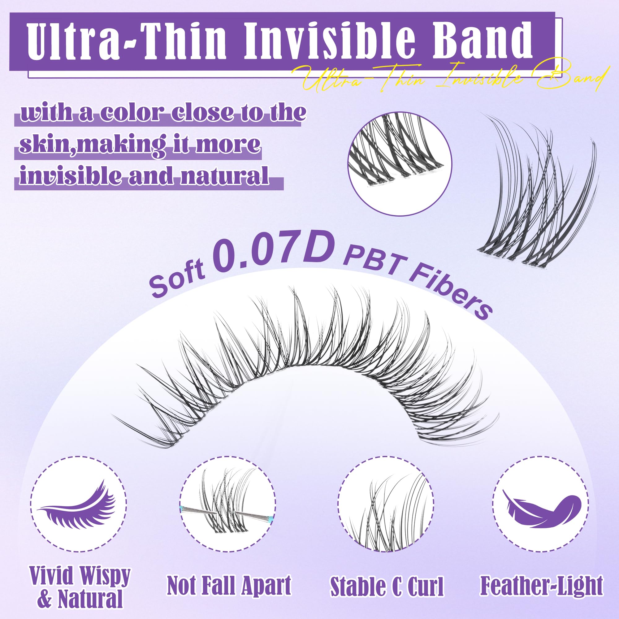 ALICE lash tweezers precise application tool for DIY lash look.