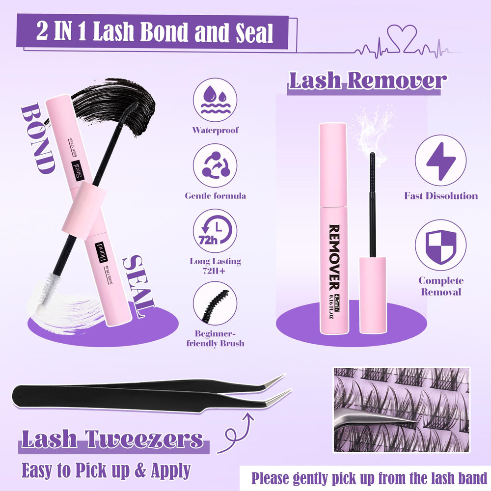 ALICE precision tweezers assist precise lash placement.