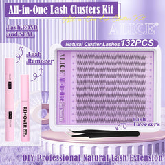 ALICE wispy lash clusters 11-13mm ready for natural or enhanced eyes