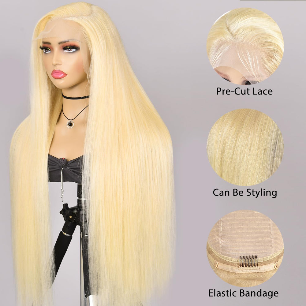 Alididi 613 150-density wig highlights full-bodied look and natural movement.